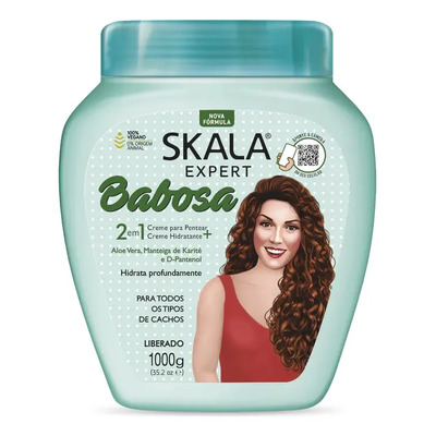 Tratamiento Capilar Babosa 2 En 1 Con Aloe Vera 1000g Skala | Meses sin interés
