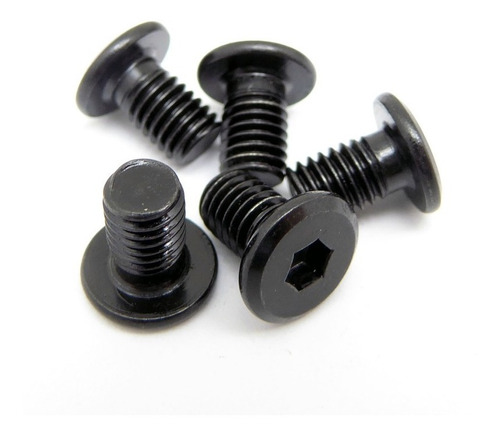 Pack X50u Perno Allen M5 Negro Cabeza Delgada 25mm- Cimech3d