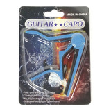 Capotraste Guitarra Violão Importado Capo Violão Azul