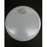 Interdrums Vsg Am-p13 Parche 13'' Opaco Blanco Percusion