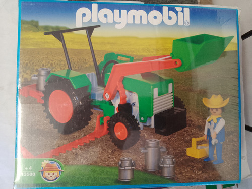 Tractor Playmobil Antex 13500 Zona Retro Juguetería Vintage