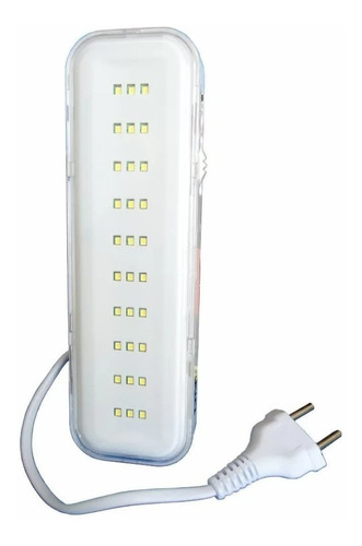 Luminária De Emergência Led Recarregável Bivolt Foxlux 1716