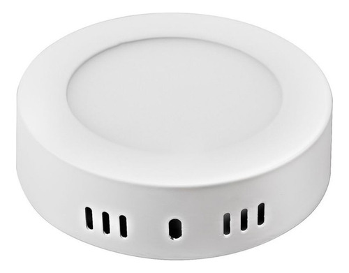 Foco Sobrepuesto Plafón Luz Led 18w Redondo Ampolleta Luz Blanco Frío