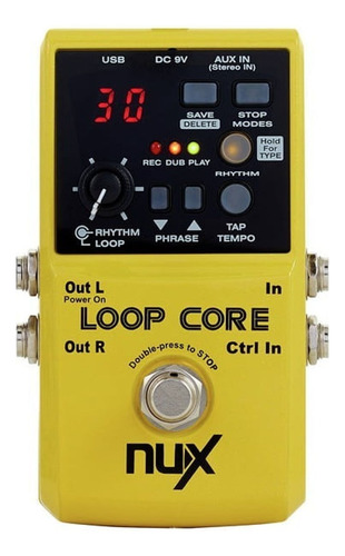 Pedal De Efectos Loop Nux Core Series Looper 