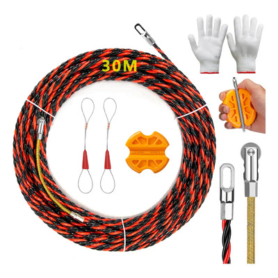 Herramienta Para Electricista Guia Para Cableado 30m | MercadoLibre