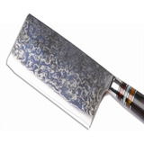 Cuchillo Shuntuo De Chef Big Cleaver 32cm Acero Damasco