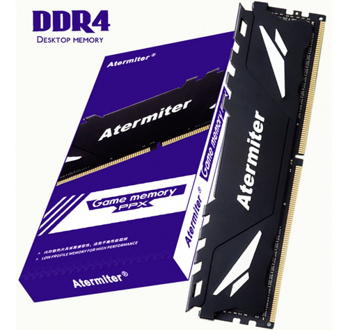 Memória Ram Ddr4 Atermier 4gb 2666mhz Dissipador De Calor