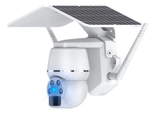 Câmera Solar Ptz, 4mp, 4g, Wi-fi, Externa, À Prova D'água,