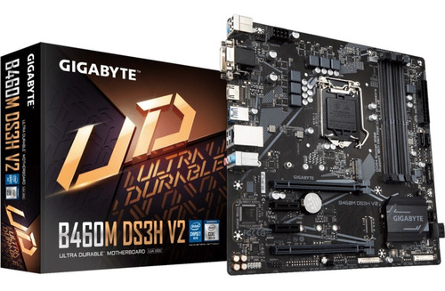 Tarjeta Madre Gigabyte B460m Ds3h V2 Am4 Ddr4 Micro Atx