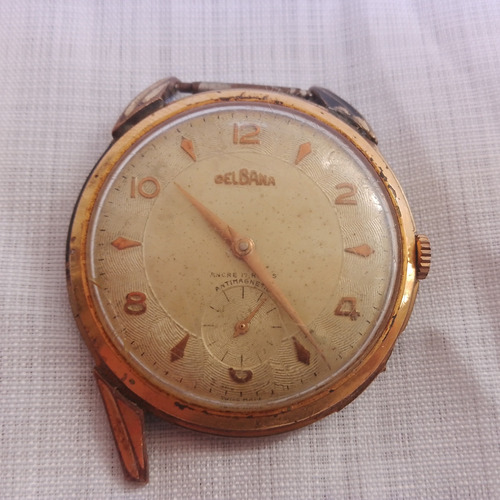 Antiguo Movment Reloj Delbana Jumbo Cal Ut600 Reparar Partes