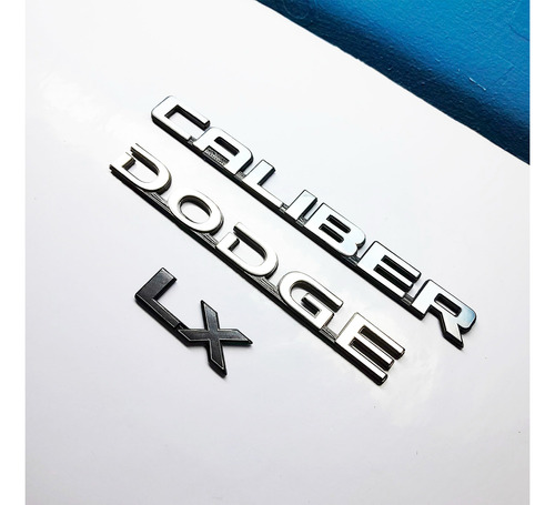 Emblemas Dodge Caliber Lx Maleta Pega 3m Foto 3