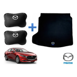 Tapete Cajuela + Cojines Mazda 3 Sedan 2019 2020 2021 2022