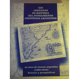 Xiii Jornadas De Historia Del Pensamiento Científico Argenti