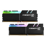 Memoria Ram Trident Z Rgb (for Amd) Gamer Color Negro 16gb (2x8gb) G.skill F4-3600c18d-16gtzrx