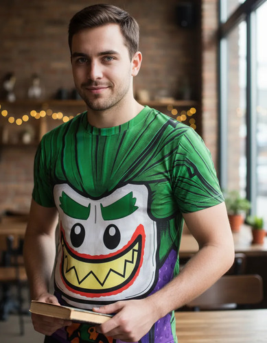 Playera Sublimada Joker Legos