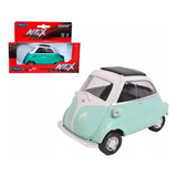 Auto Welly 1:36 Bmw Isetta Pull Back Original Abre Puertas 