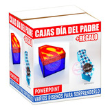 Kit Imprimible Cajas Varias Dia Del Padre Corbata Explosiva 