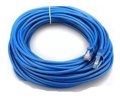 Cabo De Rede 35 Metros Cat5e Ethernet Lan Crimpado 