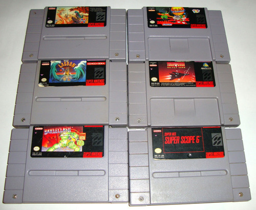 Lote 1 Para Tu Consola Snes Super Nintendo (mr2023) Sega 