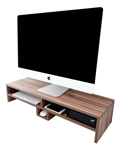 Soporte Para iMac, Base De Monitor, Laptop De Madera Moderno