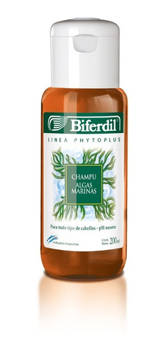 Shampoo Biferdil Algas Marinas X 200 Ml