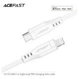 Cable Usb-c A Lightning, Mfi, Acefast C3-01 (c) Color Blanco