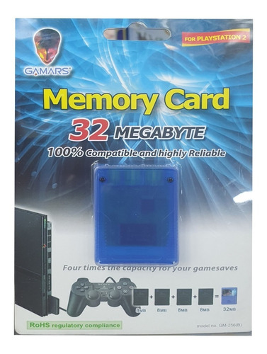 Memory Card 32 Megabyte Para Ps2