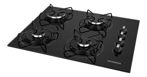 Cooktop A Gas Mondial Ctg-01 Bivolt 4 Bocas