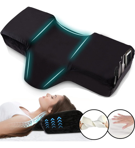 Almohada Cervical Profesional De Extensión Pestañas Forma U