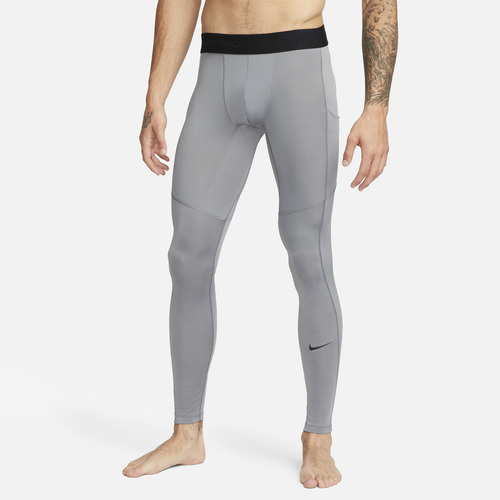 Mallas De Fitness Dri-fit Hombre Nike Pro Gris