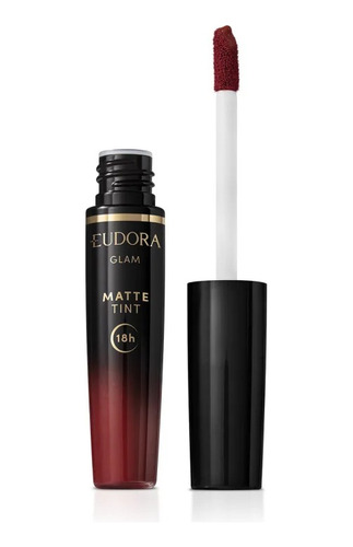 Batom Eudora Glam Matte Tint 18 Horas Fixação Nova Fórmula