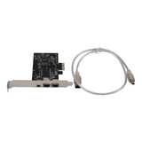 Tarjeta Firewire 1394, Puertos Pcie 3 1394a Pci Express A Ex