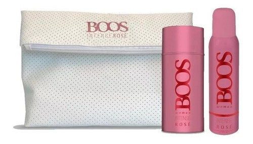 Boos Intense Rose Mujer Perfume Set 90ml Financiación!