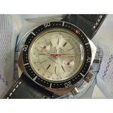 Technos Antigo Cronografo Diver Cal Landeron 248 Raro 1970