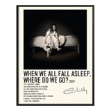 Poster Billie Eilish Album Tracklist Where Do We Go? 80x60