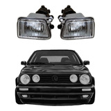 Faros De Niebla Golf Jetta A2 1988 A 1992 Con Lupa*