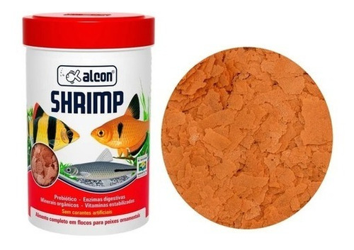 Ração P/ Peixes Alcon Shrimp * 10g Camarão Artêmia E Lula