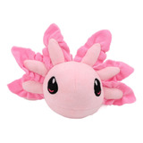 Peluche Ajolote Rosa Kawaii Juguete Bonito Niños Regalo