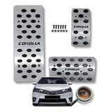 Pedalera Corolla 2014+ At 100% Aluminio Macizo Tuningchrome