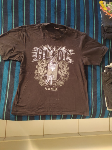 Camisa Ac Dc Plug Me In Consulado Do Rock 