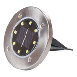 Lampara Led Estaca Solar De Piso Jardin Tierra