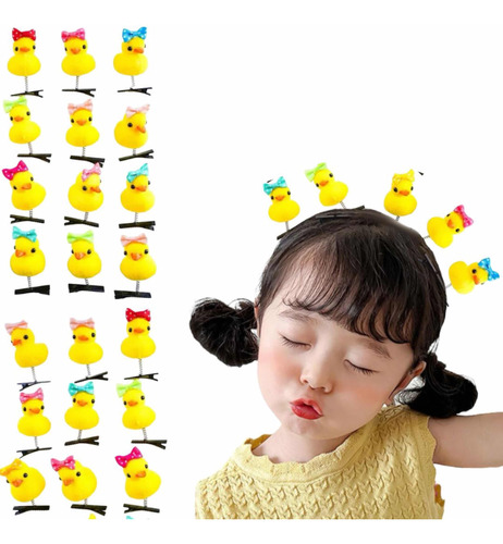 Pack X5 Hebilla Patito Broche Pollito Tendencia