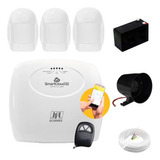 Kit Alarme Jfl Smartcloud 32 Wifi Ethernet 3 Sensor Idx 1001