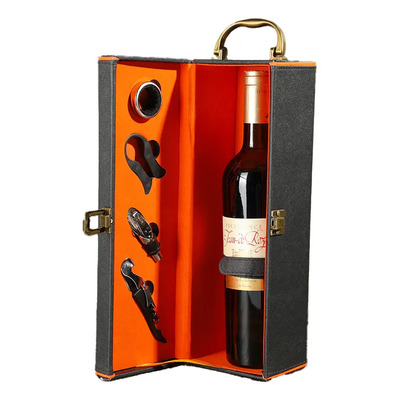 Alto Caja De Regalo Para Un Vino Tinto Con Utensilios De Vino 35*10*12cm | MercadoLibre