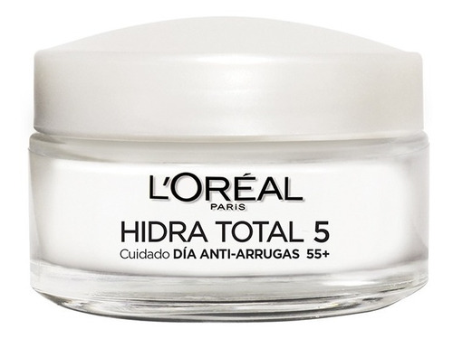 Crema Facial Antiarrugas +55 Loréal Paris Hidra-total X 50ml Tipo De Piel Todo Tipo De Piel