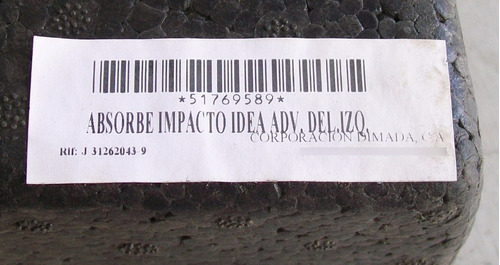 Absorbe Impacto Fiat Idea Adventure Delantero Izquierdo Foto 3