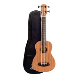 Ukulele Kalani Barítono Bass Maori Series Mogno Kal500 M