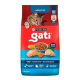 Gati Gato Adulto Pescado Con Vegetales X 15 Kg - Happy Tails