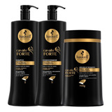  Cavalo Forte Haskell Kit Shampoo Condicionador Mascara 1l 