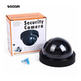 Camara Seguridad Falsa Dummy  Cam Luz Led